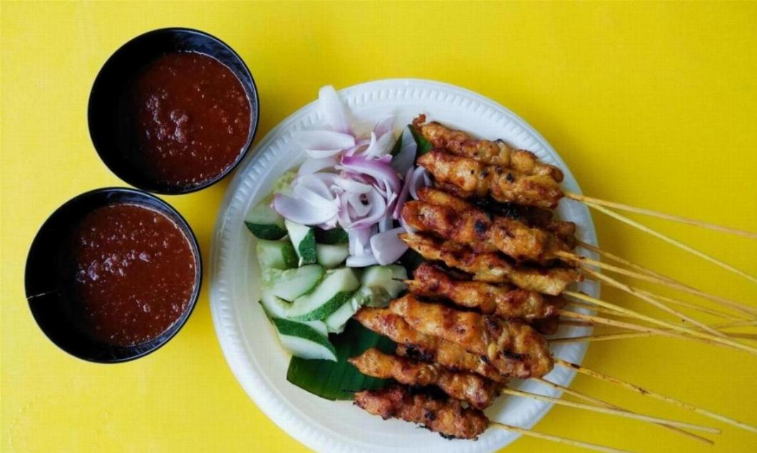 halal food in malaysia-Satay